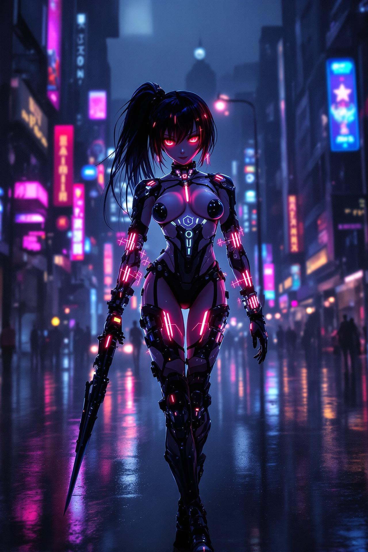 赛博朋克2077：边缘行者 - 动画影视封面，点击播放